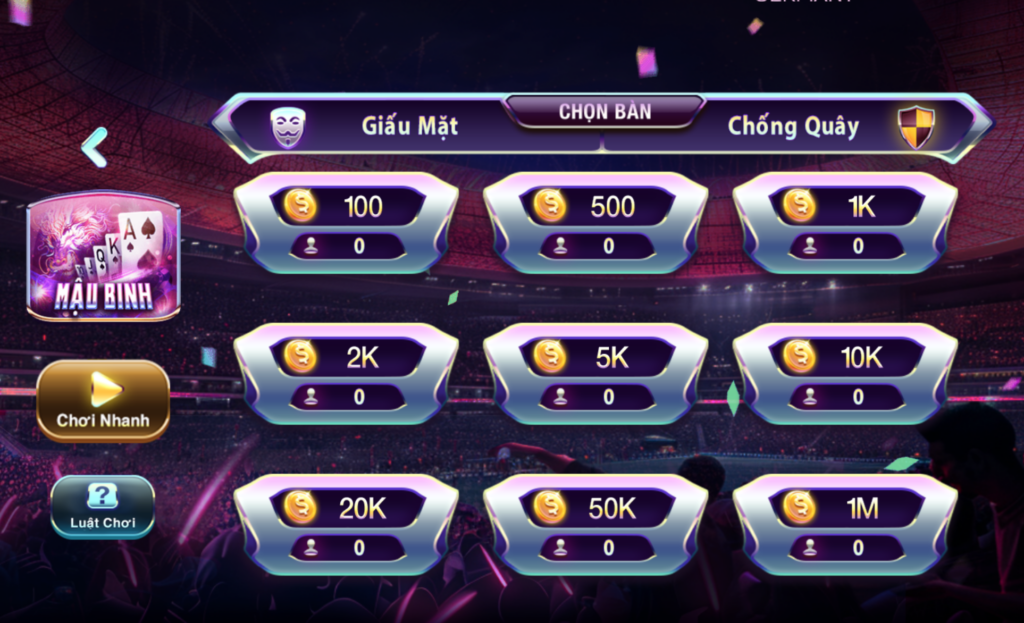 Game bài Mậu Binh